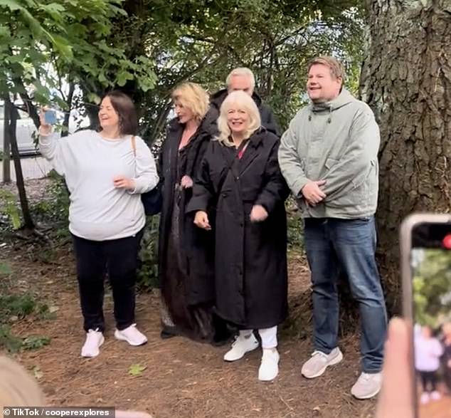 The 46-year-old actor - who plays Smithy - finished filming at the location where Gavin's parents Pamela (Alison Steadman) and Mick (Larry Lamb) live, which in the show is set in Billericay, Essex.