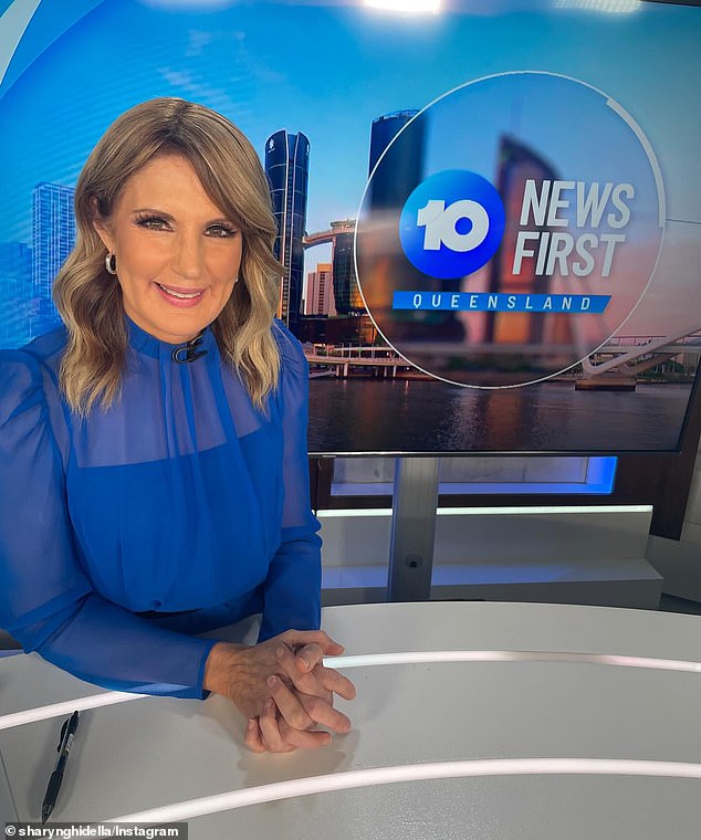 During his time at Channel 10, it was Edwards who convinced Sharyn Ghidella (pictured) to join the network after the beloved newsreader was shockingly axed by rival Seven