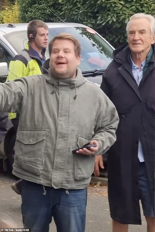 Gavin and Stacey wrapped filming on Monday. James Corden gave an emotional speech to Gavin and Stacey fans as he and Ruth Jones finished filming at Pam and Mick's house